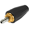 Miniatyrbillede 1 af 4: Universal Roterende Turbine Dysesæt til Vandtrykspulver, 3600 PSI 250 Bar, 1/4 Hurtigkobling Roterende Turbine Rengøring