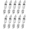 Miniatyrbilde 1 av 5: 10 stk fiskestang holder fiskestang sete fiskestang sete brakett dekk fiskestang hjul holder F