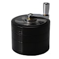 Miniatyrbillede 1 af 3: 4-delt krank, 61 mm i diameter, original i robust zinkmetal, meget original krydderikværn med sin spatel