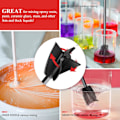 Miniatyrbilde 4 av 5: 4 stk. Resin Mikser Padler for Resin Drill, Epoxy Mikser Tilbehør for Drill, Maling Mikser/Maling Rører for Blanding av Resin, Epoxy, Silikonformer