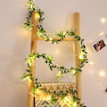 Miniatyrbild 4 av 5: Girlang, rotting, girlang, jul LED-lykta, solcellslykta Vit 3 meter 30 lampor