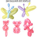 Miniatyrbillede 5 af 5: 100 stk. balloner, Premium lange balloner Latex Twist ballon