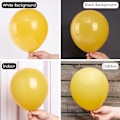 Miniatyrbillede 2 af 5: Gule balloner, 50 stk. 12 tommer latexballoner, gule balloner f