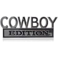 Miniatyrbilde 1 av 5: Universal Cowboy Edition Emblem Sticker Erstatning Bil Lastebil SUV Kompatibel med Ford F150 Jeep Dodger Chevrolet Badge