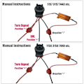 Miniatyrbilde 4 av 4: 50W 6ohm Lastmotstander for LED-pære Stabil Rask Blink