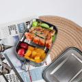 Miniatyrbillede 2 af 5: Rustfrit frokostboks i rustfrit stål, lækagesikker madbeholder til børn