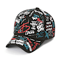 Miniatyrbild 1 av 5: Män Kvinnor Baseballkeps Tryckt Snapback Kepsmössa Mode Hip Hop Hatt Lätt Mjuk UV-skydd Sol H