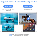 Pikkukuva 5 / 5: USB C - VGA HDMI -sovitin, 4-in-1 Type C -keskitin VGA HDMI 4K UHD