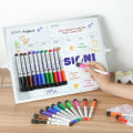 Miniatyrbilde 5 av 5: Magnetiske sletbare whiteboard-markører, fine spisser sletbare penner for