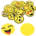 Miniatyrbillede 5 af 5: Broderi Patch 26 stk Emoji-udtryk Sy-på Stryge-på Patc