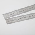 Miniatyrbilde 3 av 4: 30cm rustfritt stål rett linjal - Multifunksjonell metall rett linjal