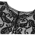 Miniatyrbillede 4 af 5: Kvinders 1920'er Flapper Sjal, Sequinbesatte Sjal og Wraps til Aftenskjoler/Fester/Bryllupper/Formelle Anledninger/Harlem-aften