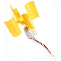 Miniatyrbillede 1 af 5: Mini Vertikal Vindmølle Generator, Vindgenerator Motor DIY Wi