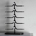 Miniatyrbillede 2 af 5: Briller Stativ Holder, Plastik 5 Lag Solbriller Display Stativ Solbriller Rack Holder til Opbevaring A