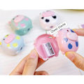 Miniatyrbillede 4 af 5: 4 stk. Sød Blyantspidser Cartoon Ko Blyantspidser Lille Manuel Blyantspidser Kawaii PVC Blyantspidser Papirvarer S