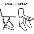 Miniatyrbillede 3 af 5: Cykel Front Rack 15kg Kapacitet, 2 Installationsmetoder med Mou