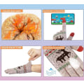 Miniatyrbilde 4 av 5: 2 stk. Vinter Touch Screen Hansker Hjort, Varm Fleeceforet Teksting G