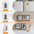 Miniatyrbild 5 av 5: Inomhus termometer elektronisk digital hygrometer, ℃/℉ omkopplingsbar, max/min minne, rumstemperatur M