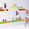 Pikkukuva 2 / 5: Jättimäinen Super Mario Build a Scene -seinätarrat, irrotettavat ja liimattavat