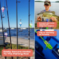Miniatyrbild 4 av 5: Fiskeutrustning Knuthjälpmedel | Täck fiskekrokar medan du knyter starka fiskeknutar, lager