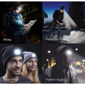 Pikkukuva 4 / 5: LED-neulehattu, kevyt ja lämmin pipo, miehille ja naisille