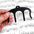 Miniatyrbillede 3 af 5: Musikbog Sideholder - Noder Holder Kogebog Klips