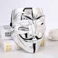 Miniatyrbillede 4 af 5: 4 stk. Halloween V for Vendetta maske sæt - FEST, VERDENS BOGUGE/HALLOWEEN KIT