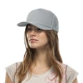 Miniatyrbillede 3 af 3: 1-pakke, 5-panel buet skygge vandtæt performance snap cap gray