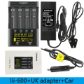 Miniatyrbillede 4 af 4: (Euro-standard) liitokala LII-600 LCD-skærm lithium-batterioplader med detektion