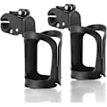 Miniatyrbillede 1 af 5: 2 stk. cykel flaskeholder, universel 360 graders rotation justerbar klapvogn kopholder uden