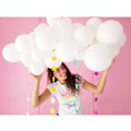 Miniatyrbillede 5 af 5: 100 stk. Pastelgul ballon 10 tommer Macaroon Latex ballon og P