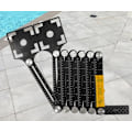 Miniatyrbillede 4 af 5: A Box Multi-Angle Tile Måler - Sort Hjørneværktøj - Aluminiumlegering Hjørneskabelon - 12 Side
