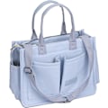 Miniatyrbillede 1 af 3: 1 stk Stor Canvas Tote Taske til Kvinder, Kvinders Laptop Arbejde Bog Tasker Crossbody Pung Håndtaske Skulder Rejse Messenger G