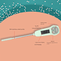 Miniatyrbild 2 av 3: (grön) Digital termometer, kökstermometer, kökstillbehör, mattermometer
