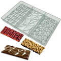 Miniatyrbillede 1 af 3: 3 Forskellige Former Chokoladebar Form Bryd Fra Chokoladeforme Protein Energibar Maker