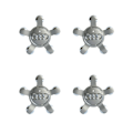 Miniatyrbilde 1 av 5: MH-Passer til Audi femklør navkapsel hjulnav 134mm Logo A6 A4L