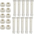 Miniatyrbillede 1 af 5: 10 stk. Plastik Pins til Intex Runde Metalramme Pools - Reservedele til Poolforbindelser, Udskiftning
