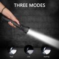 Miniatyrbillede 3 af 5: Ultra kraftig LED-lommelygte, 90000 lumen XHP70 genopladelig Fl