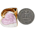 Miniatyrbillede 3 af 4: 20 stk. Rosa Emalleret Mix Farve Sy Metal Shank Frakke Knapper -25mm