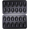 Miniatyrbilde 1 av 5: 2-pakks Nonstick panne, 12-kopps tungt skallformet bakeform