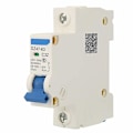 Miniatyrbillede 1 af 4: 230VAC DZ47-63 1-polet miniatureafbryder afbryder til DC-systemer (32A)