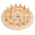 Miniatyrbild 1 av 4: Träminnesspel Schack Leksak Minnesspel Stick Montessori Leksaker Minnesspel Schackspel Minnesspel Educa