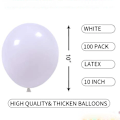 Miniatyrbillede 2 af 5: 100 stk. Pastelgul ballon 10 tommer Macaroon Latex ballon og P