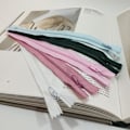 Miniatyrbild 3 av 4: Paket med stängda nylonblixtlås, blixtlås för att sy på kläder, blixtlås för sömnad, (20 cm, rosa)