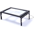 Miniatyrbilde 2 av 5: Glass Large Full-Page Rectangular 3X Magnifier LED Lighted I