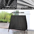 Miniatyrbild 4 av 5: Utomhusgungaöverdrag, A-ram Patio Swing Cover, Gungaöverdrag för Utomhus