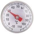Miniatyrbilde 5 av 5: Melktermometer, bærbar termometer i rustfritt stål, Powd