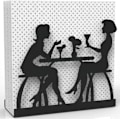 Miniatyrbillede 1 af 4: Metal Serviet Holder til Hjem Køkken Restaurant Picnic - Kvinder Tema Bordplade Papir Organizer Opret Vævsdispenser (