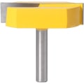 Miniatyrbillede 1 af 5: 12,7 mm fræserbit, bundrensende overfladehøvlekniv, T-spor T-spor fræserbit formfræser