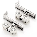 Miniatyrbillede 1 af 4: Skydedørstilbehør, 2 pakker ruller til skydedør, garderobe